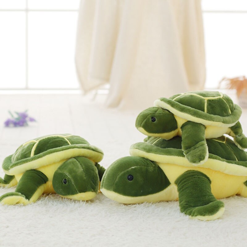 Green Chonky Kawaii Sea Turtle Plushie - Kawaiies - Adorable - Cute - Plushies - Plush - Kawaii