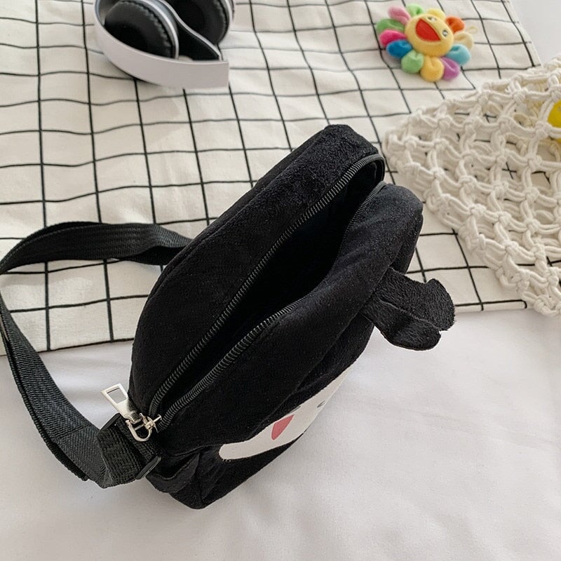 Japanese Anime No-Face Crossbody Small Bag - Kawaiies - Adorable - Cute - Plushies - Plush - Kawaii