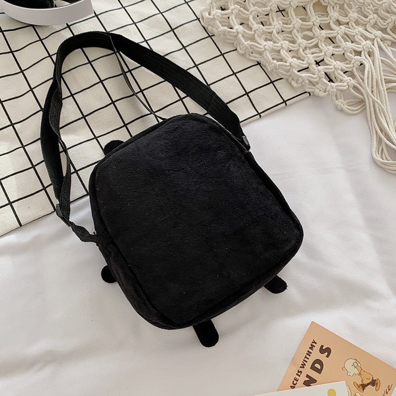 Japanese Anime No-Face Crossbody Small Bag - Kawaiies - Adorable - Cute - Plushies - Plush - Kawaii