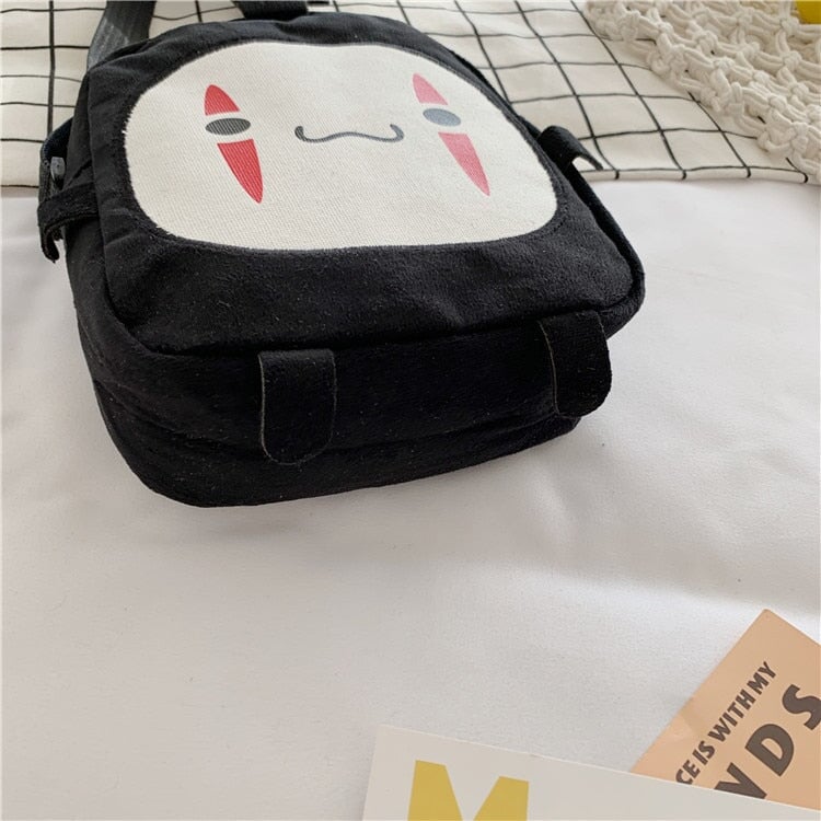 Japanese Anime No-Face Crossbody Small Bag - Kawaiies - Adorable - Cute - Plushies - Plush - Kawaii