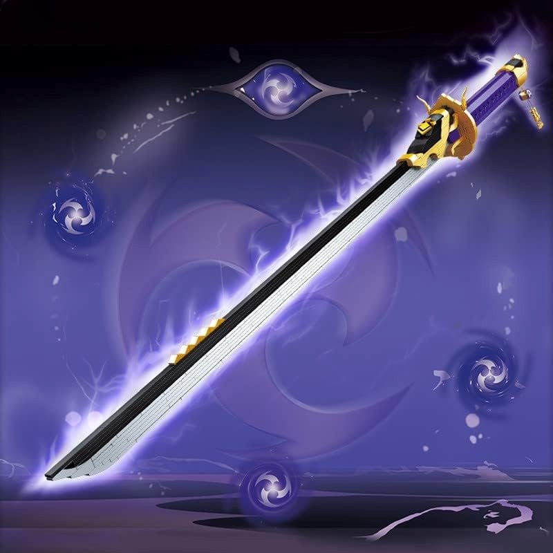 kawaiies-softtoys-plushies-kawaii-plush-Japanese Anime Red Purple Sword Building Block Build it