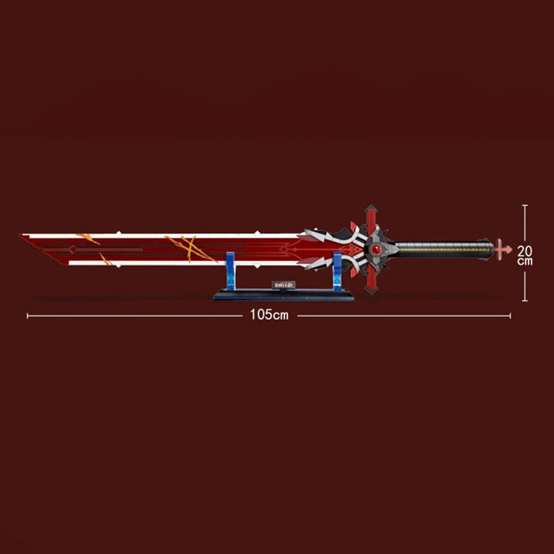 kawaiies-softtoys-plushies-kawaii-plush-Japanese Anime Red Purple Sword Building Block Build it