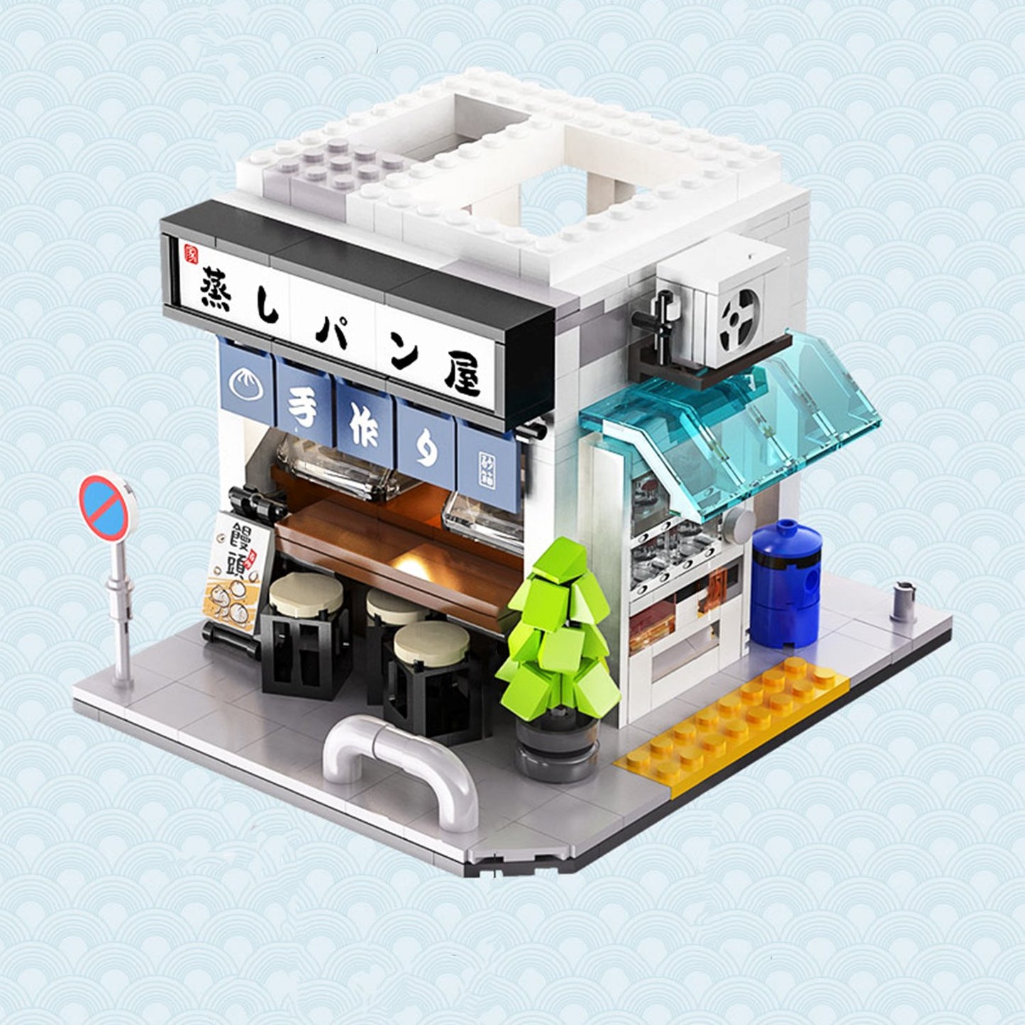 Japanese Steamed Bun Shop Building Blocks - Kawaiies - Adorable - Cute - Plushies - Plush - Kawaii