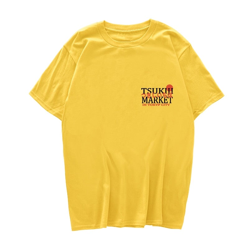 Japanese Tokyo Tsukiji Fish Market Unisex Tee - Kawaiies - Adorable - Cute - Plushies - Plush - Kawaii