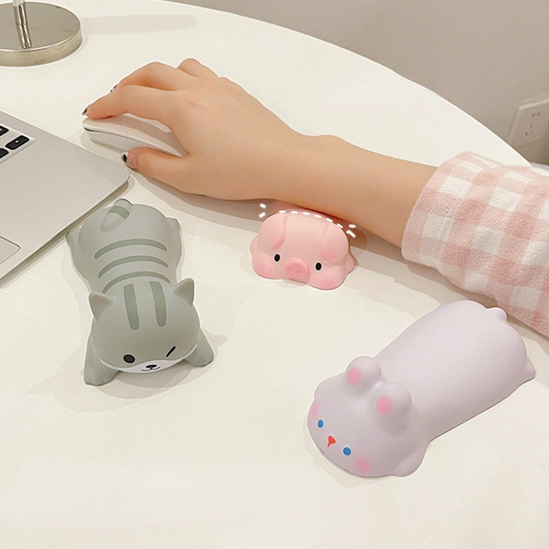 Kawaii Animal Computer Wrist Rest Support - Kawaiies - Adorable - Cute - Plushies - Plush - Kawaii