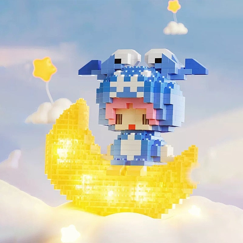 Kawaii Chibi Moon Zodiac Star Constellations Nano Building Blocks - Kawaiies - Adorable - Cute - Plushies - Plush - Kawaii