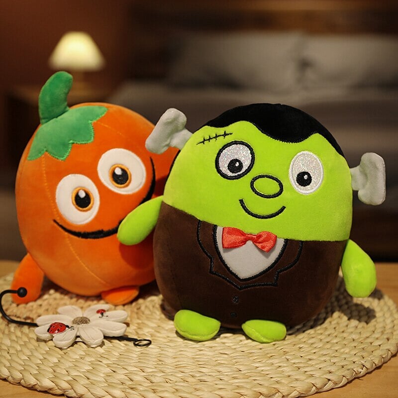 Kawaii Skeleton Pumpkin Zombie Frankenstein Vampire Halloween Plushies - Kawaiies - Adorable - Cute - Plushies - Plush - Kawaii