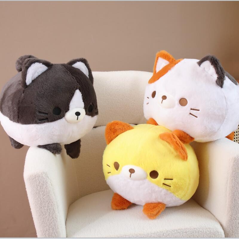 Leo, Binx and Lola the Fluffy Cat Plushies - Kawaiies - Adorable - Cute - Plushies - Plush - Kawaii