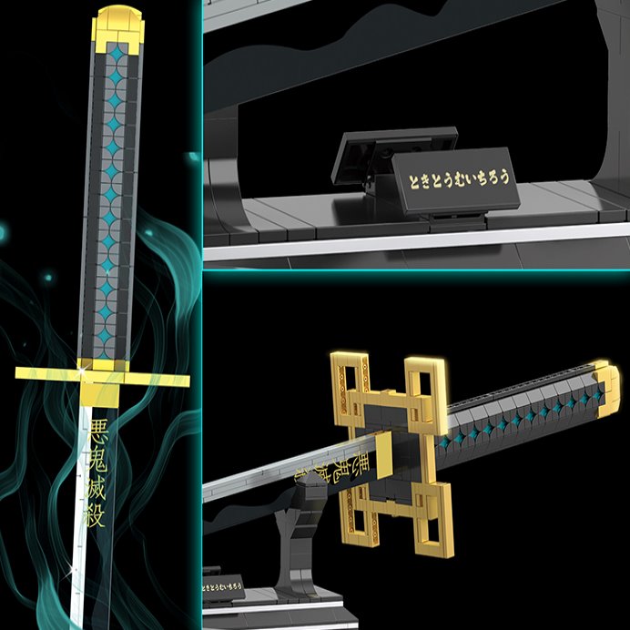 kawaiies-softtoys-plushies-kawaii-plush-Muichiro Demon Slayer Katana Sword Building Blocks Build it