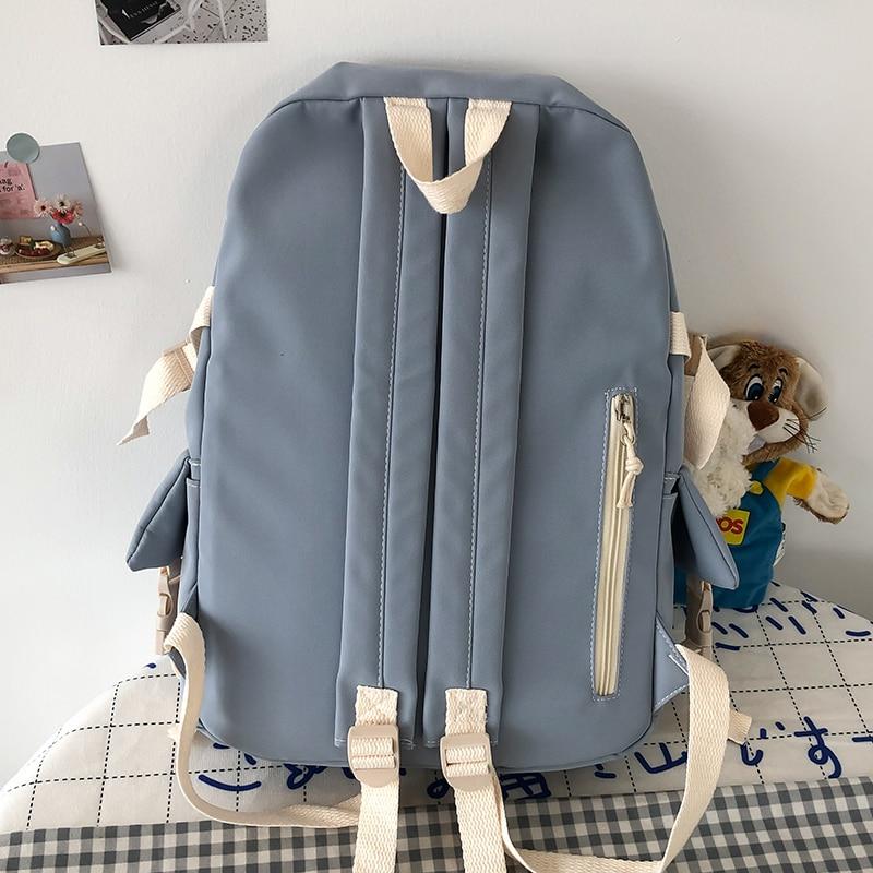 Nylon Study Besties Backpack - Kawaiies - Adorable - Cute - Plushies - Plush - Kawaii