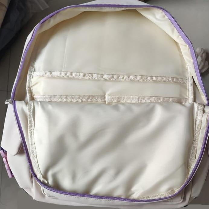Nylon Study Besties Backpack - Kawaiies - Adorable - Cute - Plushies - Plush - Kawaii
