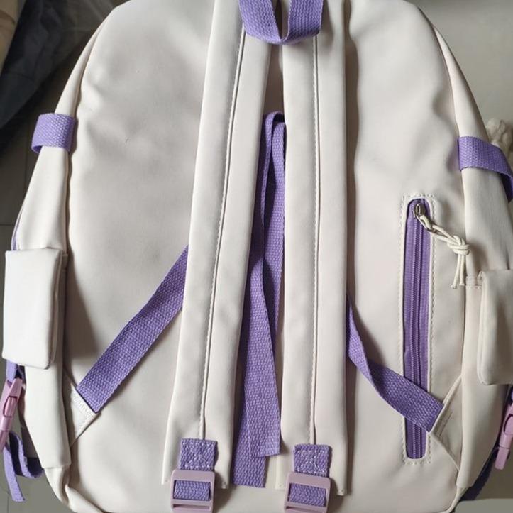 Nylon Study Besties Backpack - Kawaiies - Adorable - Cute - Plushies - Plush - Kawaii