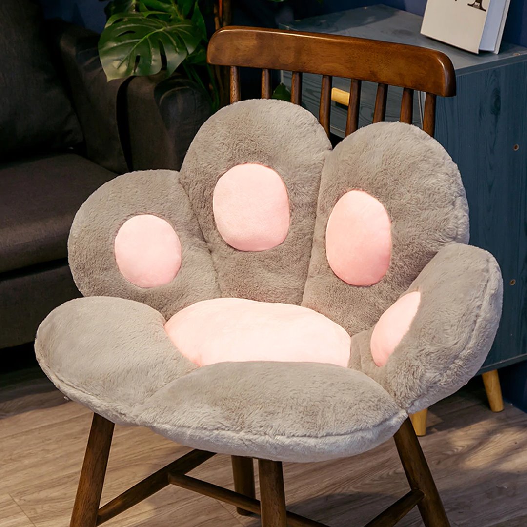 Kawaii Cute Pastel Paw Seat Cushions - Kawaiies - Adorable - Cute - Plushies - Plush - Kawaii