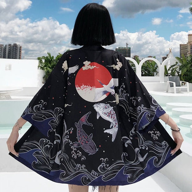 KELLY KIMONO RISING SUN