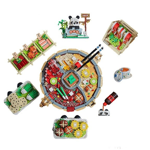 Royal Hot Pot Meal Micro Building Set | NEW - Kawaiies - Adorable - Cute - Plushies - Plush - Kawaii