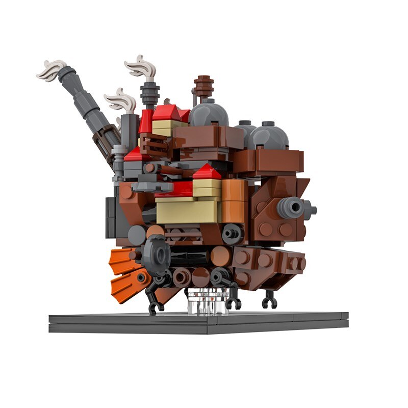 Simple Howl's Moving Castle Building Set - Kawaiies - Adorable - Cute - Plushies - Plush - Kawaii