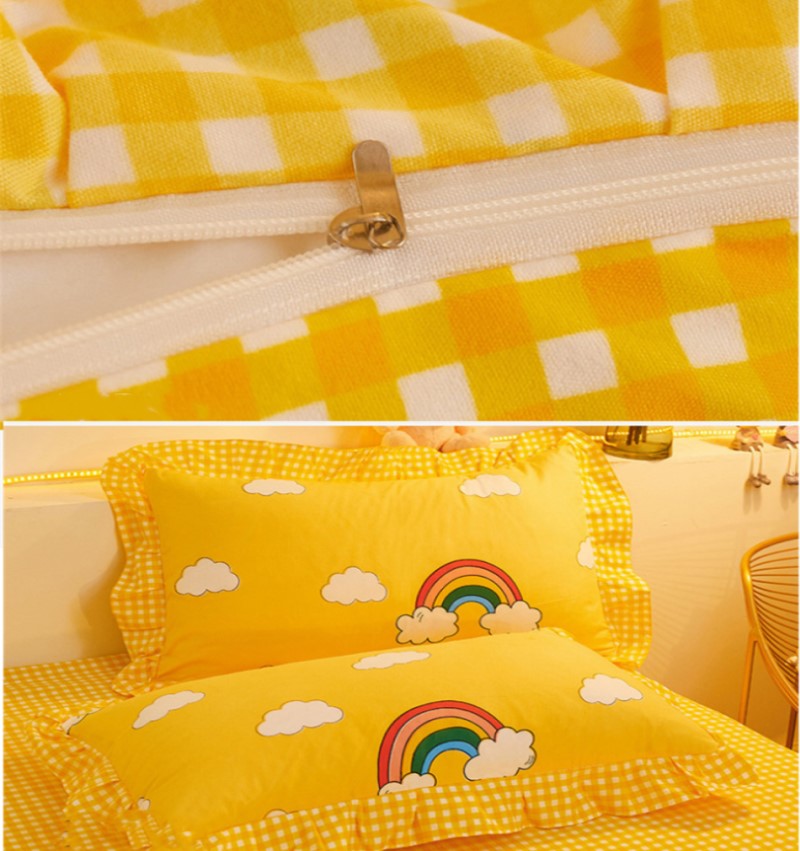Splash of Rainbow Bedding Set - Kawaiies - Adorable - Cute - Plushies - Plush - Kawaii