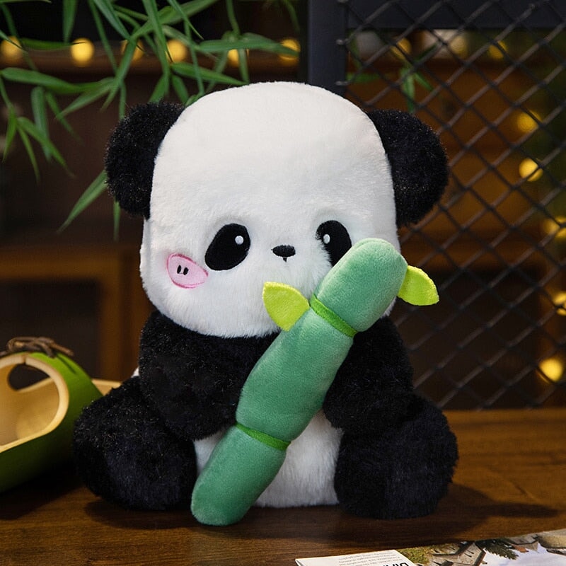 kawaiies-softtoys-plushies-kawaii-plush-Sze Sze the Panda Bamboo Hut Plushie Soft toy