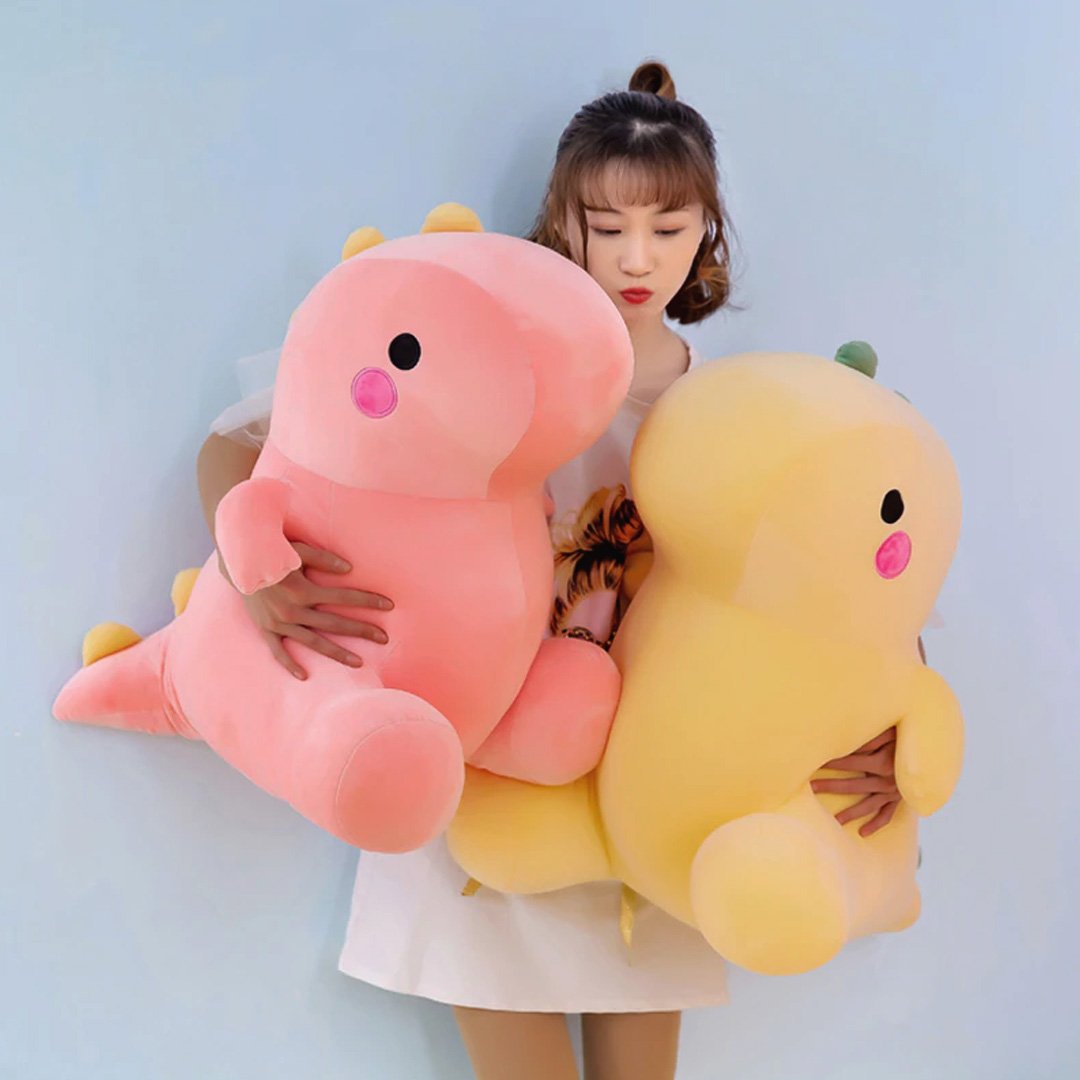 Taco, Taki & Tabi The Dino Family Plushies - Kawaiies - Adorable - Cute - Plushies - Plush - Kawaii