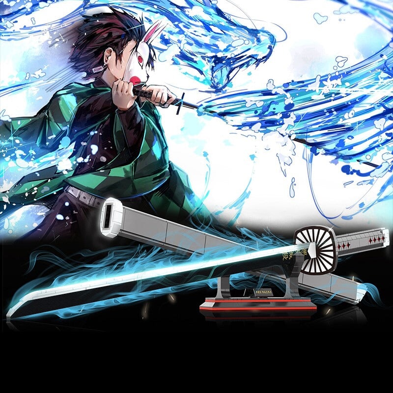 kawaiies-softtoys-plushies-kawaii-plush-Tanjiro Kamado Sun Blade and Stand Building Blocks Build it