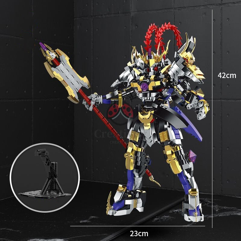 kawaiies-softtoys-plushies-kawaii-plush-The Great Monkey King Collection Mighty Mercury Sun Wukong Building Blocks Build it