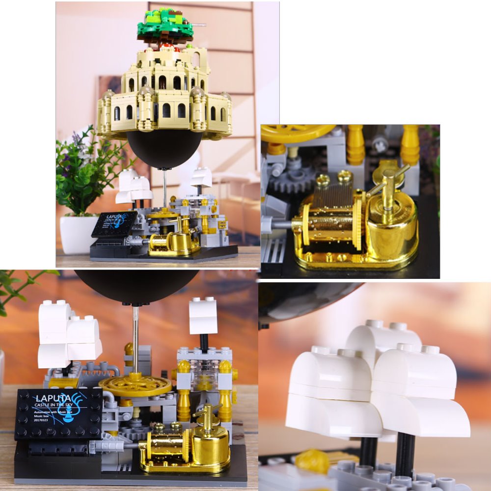 Japanese Floating Laputa Castle Building Sets - Limited Stock - Kawaiies - Adorable - Cute - Plushies - Plush - Kawaii