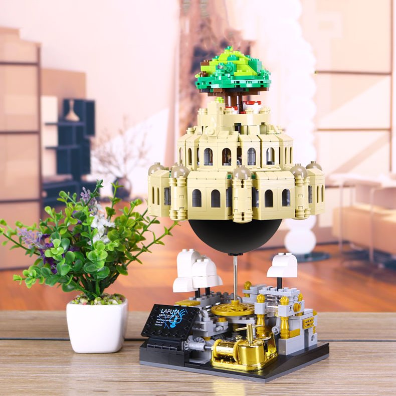 Japanese Floating Laputa Castle Building Sets - Limited Stock - Kawaiies - Adorable - Cute - Plushies - Plush - Kawaii