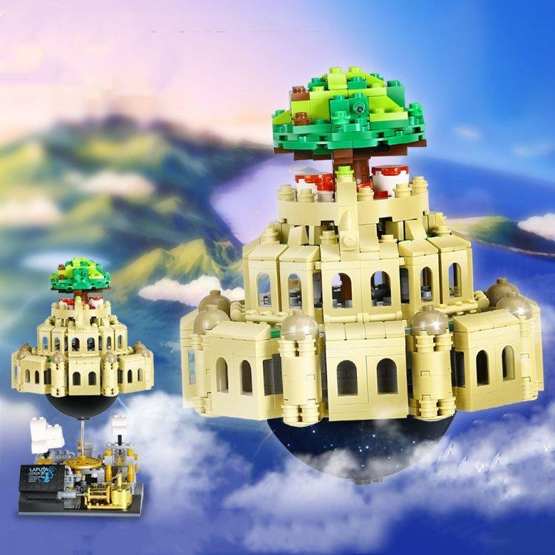 Japanese Floating Laputa Castle Building Sets - Limited Stock - Kawaiies - Adorable - Cute - Plushies - Plush - Kawaii