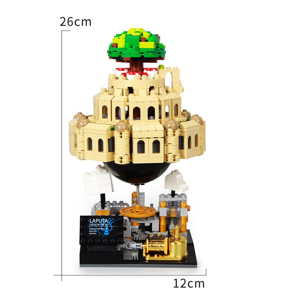 Japanese Floating Laputa Castle Building Sets - Limited Stock - Kawaiies - Adorable - Cute - Plushies - Plush - Kawaii