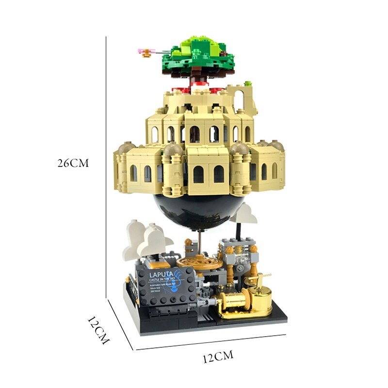 Japanese Floating Laputa Castle Building Sets - Limited Stock - Kawaiies - Adorable - Cute - Plushies - Plush - Kawaii