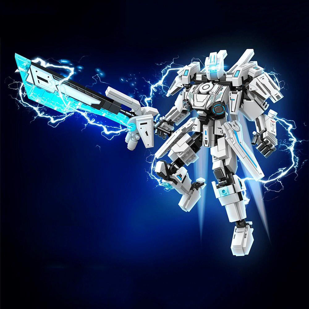 kawaiies-softtoys-plushies-kawaii-plush-Three Kingdoms Warrior Iceberg with his Glacial blade Building Blocks Build it