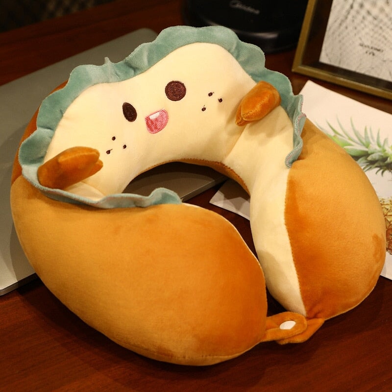 U-Shaped Travel Neck Support Pillow Kawaii Edition - Kawaiies - Adorable - Cute - Plushies - Plush - Kawaii