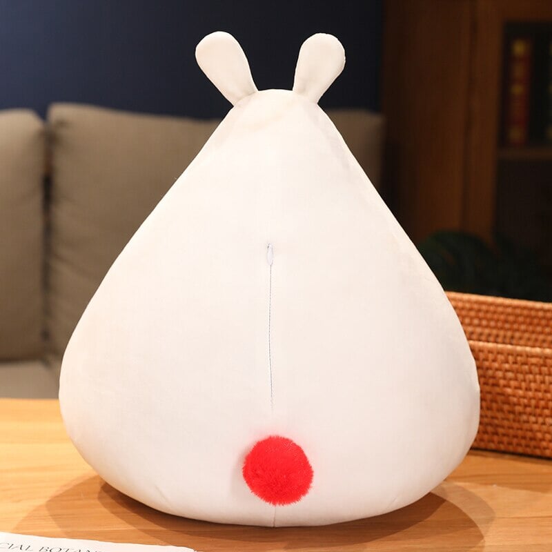 kawaiies-softtoys-plushies-kawaii-plush-Zuki the White Bunny Plushie with Mini Face | NEW Soft toy