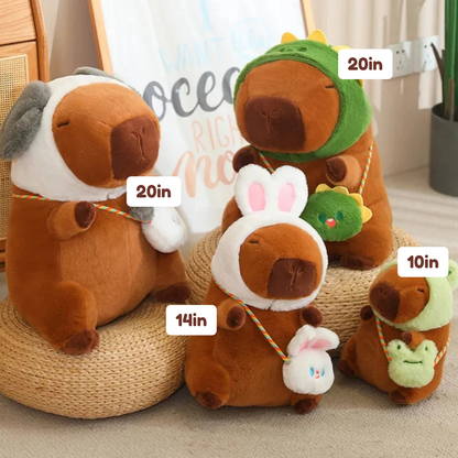 Capybara Frog Besties Costume Plush