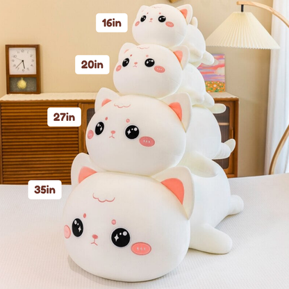 Momo & Nala the Kawaii Laying Cat Plushies