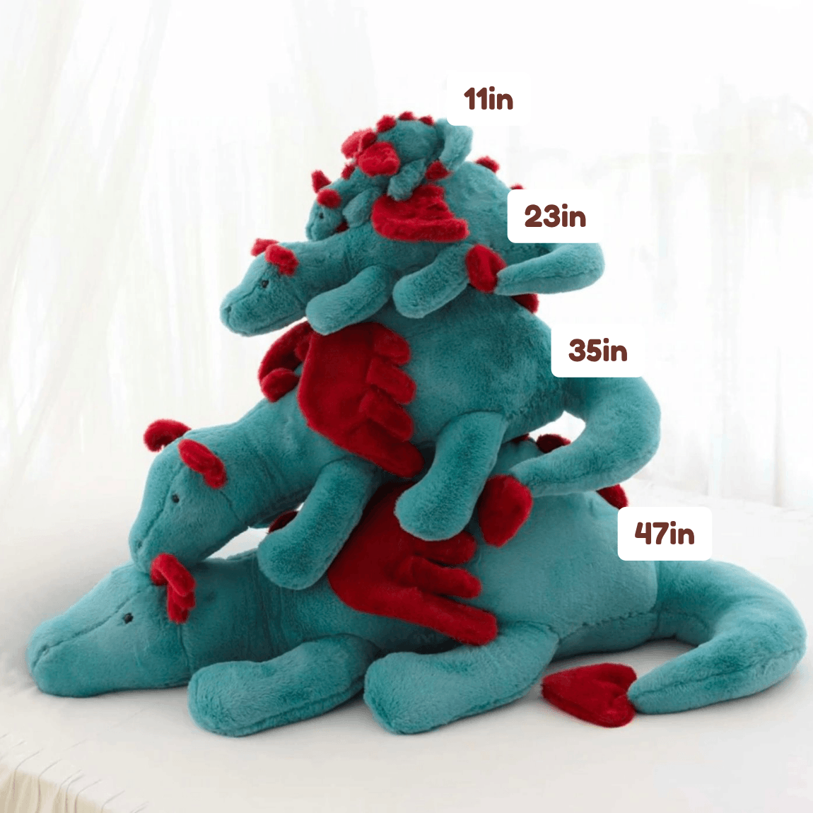 Kawaiies Collection - Soft toy - Pete and Mira the Mighty Dragons