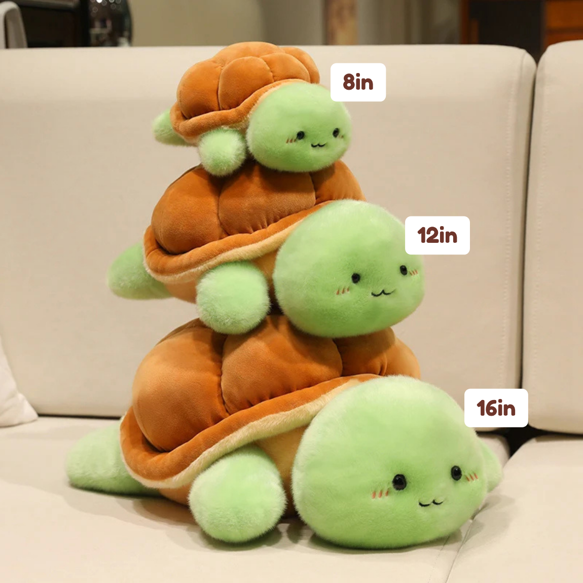 Kawaii Mochi Turtle Plushies