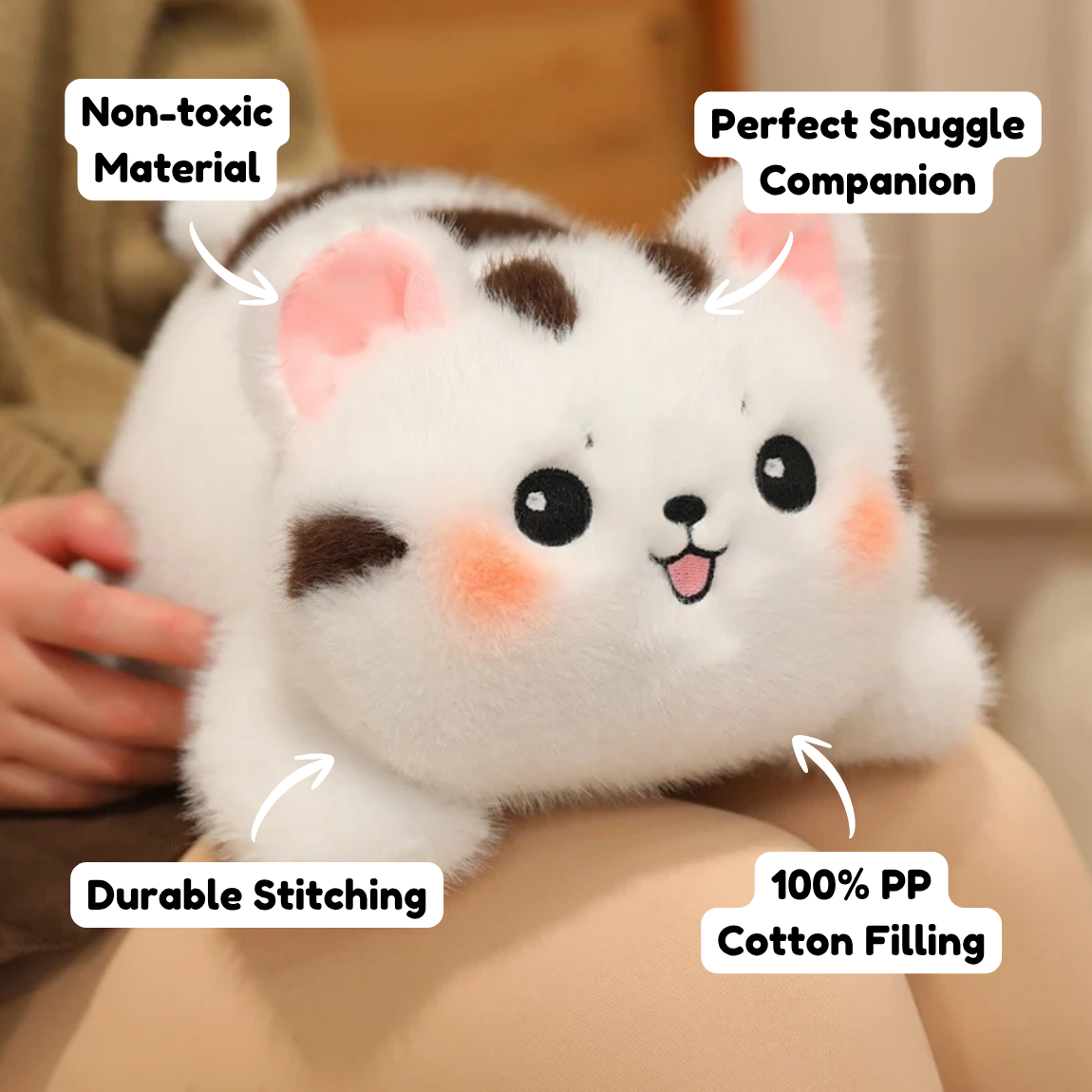 Kawaii Pudding Paws Cat Plushies