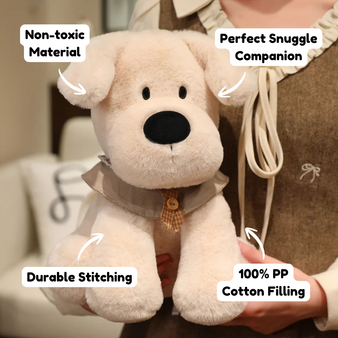 Lovely Little Labrador Dog Plush