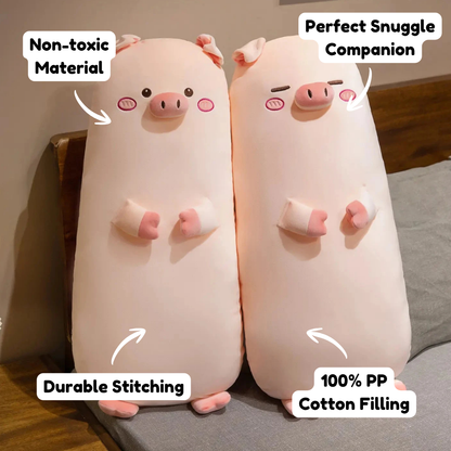 Long Snuggly Pig Plushies