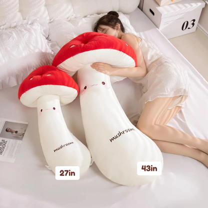 Mushie the Long Snuggly Kawaii Mushroom Plushies