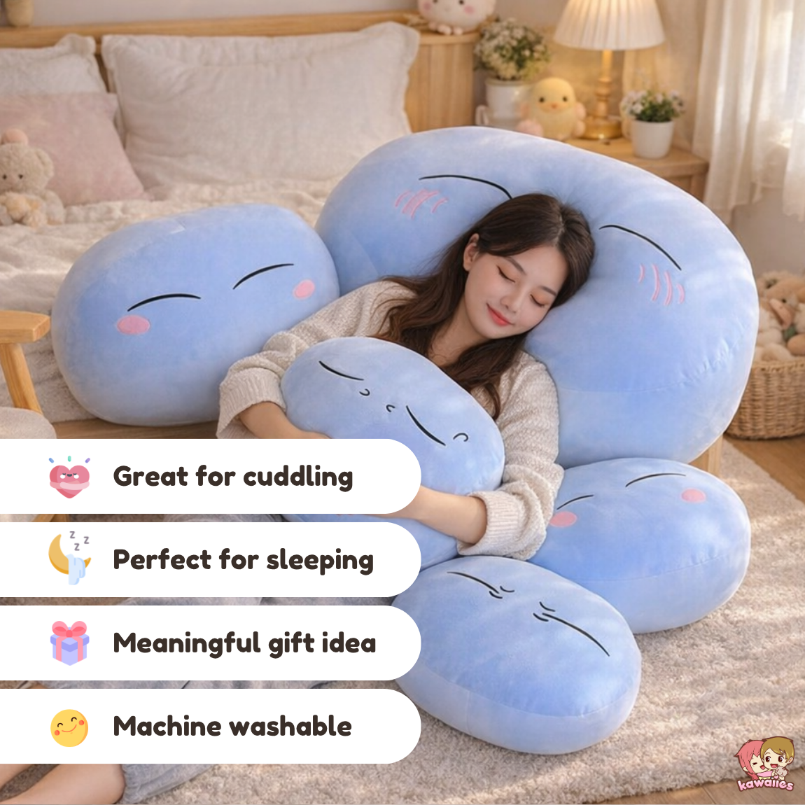 Rimuru Tempest Blue Slime Plushie