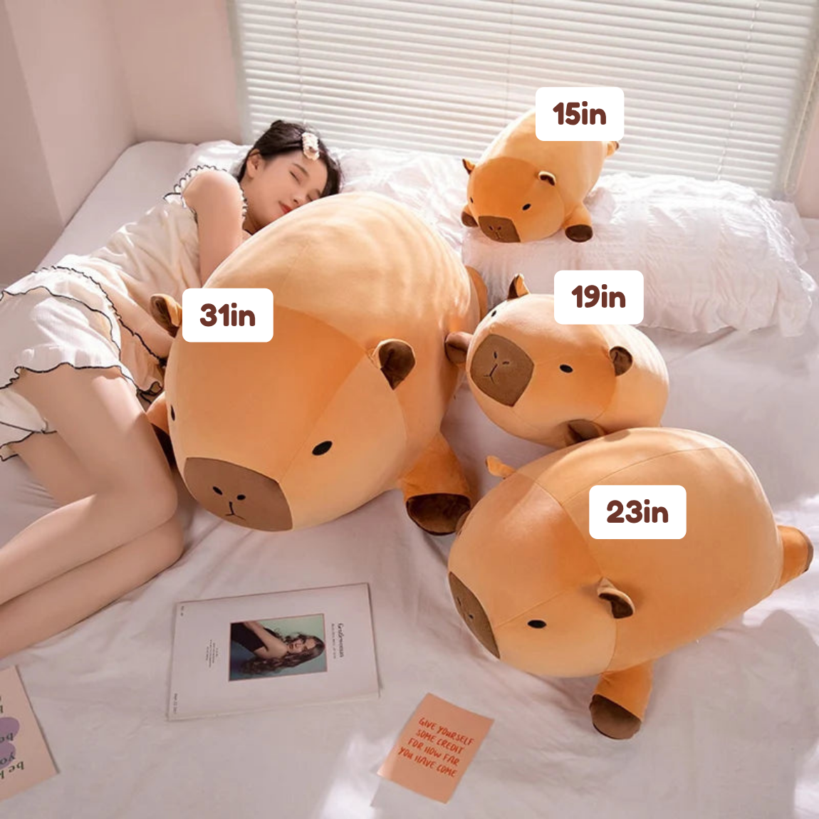 Huge Snuggly Capybara Plushie