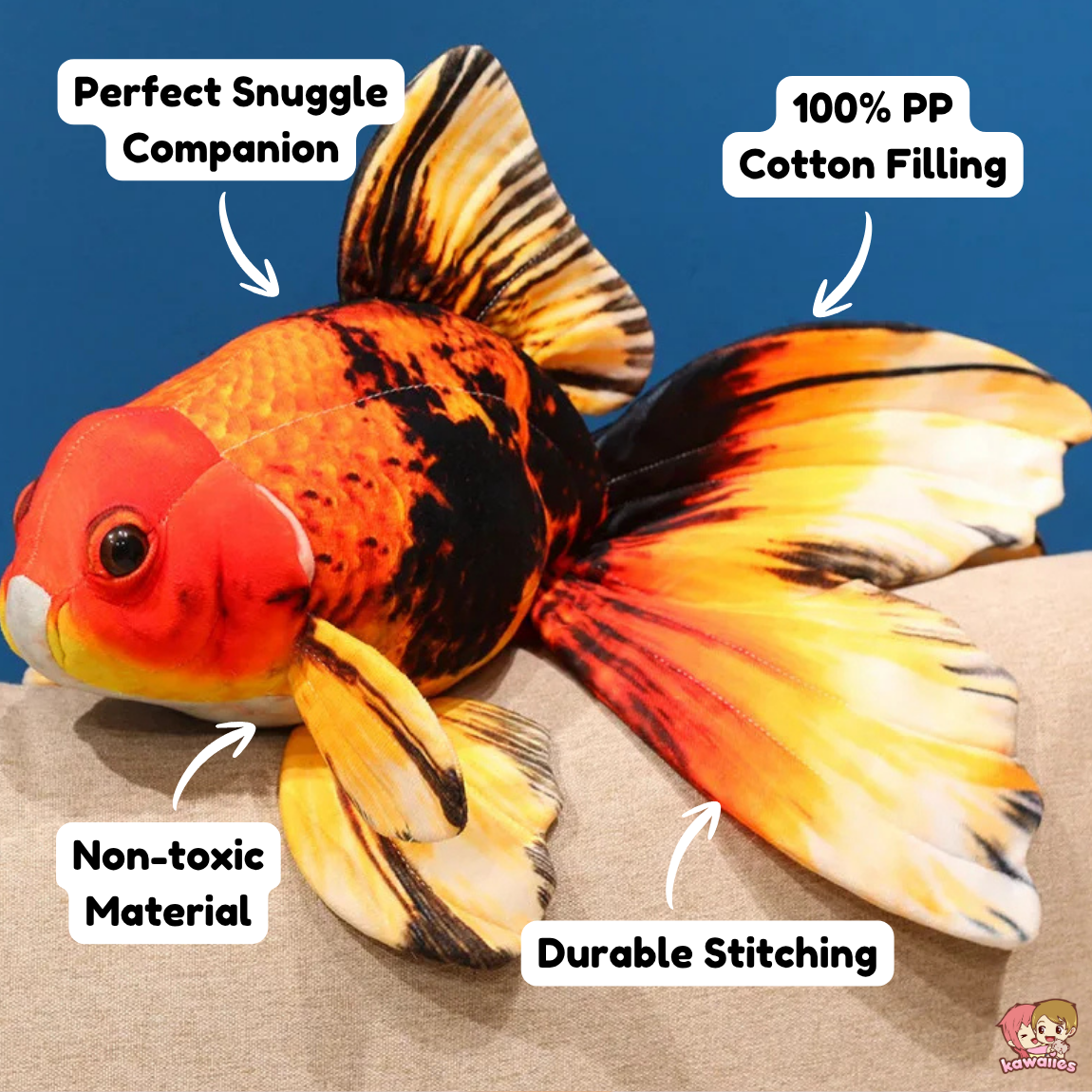 Lucky Goldfish Koi Fish Plush