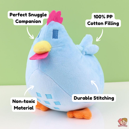 Kawaii Stardew Valley Chicken Plushie