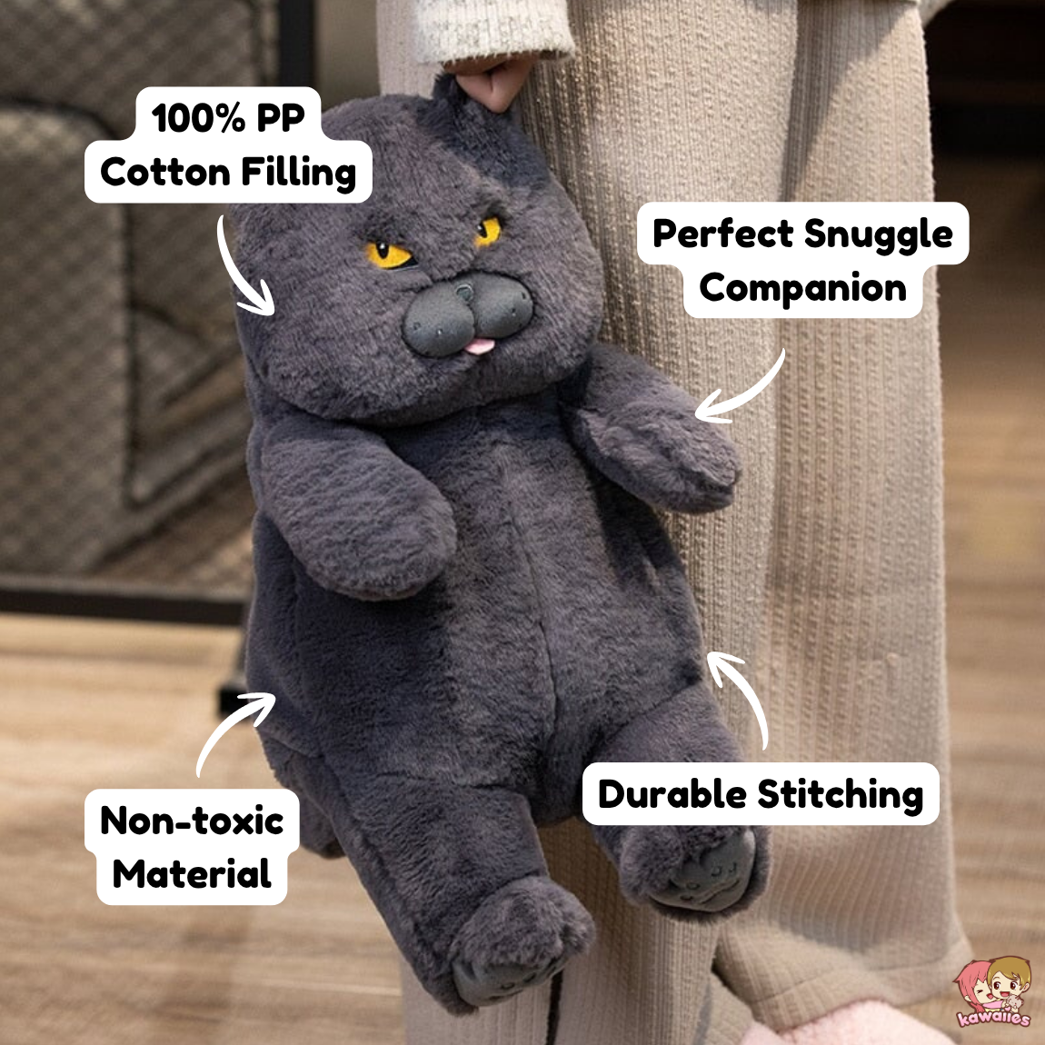 Poe the Grumpy Cat Plushie