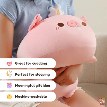 Pip & Poppy the Kawaii Pig Plushies