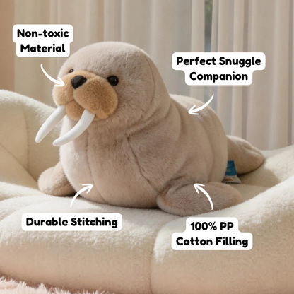 Walnut the Walrus Plush