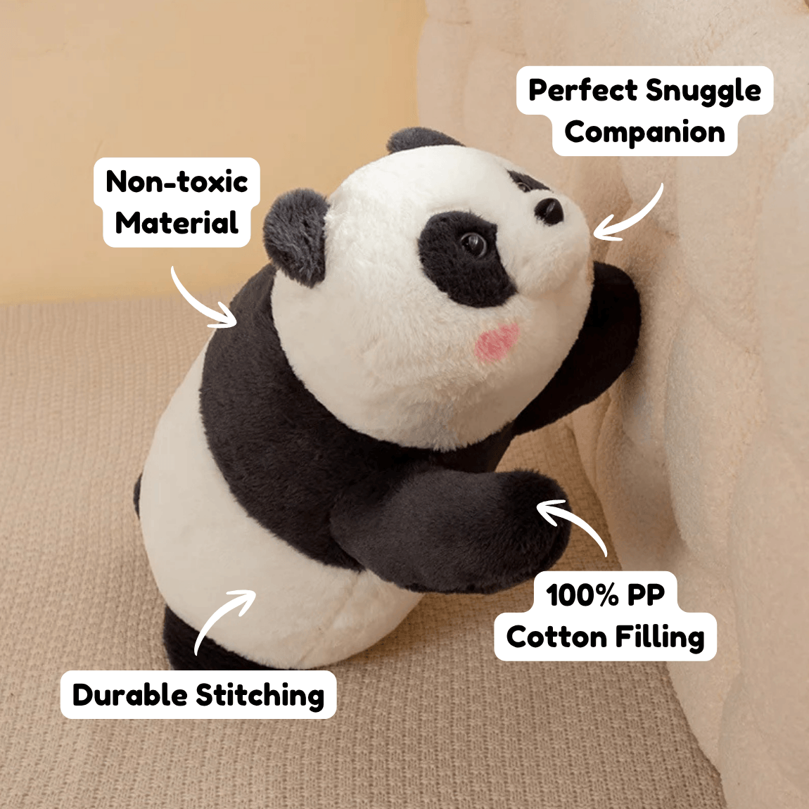 Kawaiies Collection - Soft toy - Boba the Giant Panda Plushie