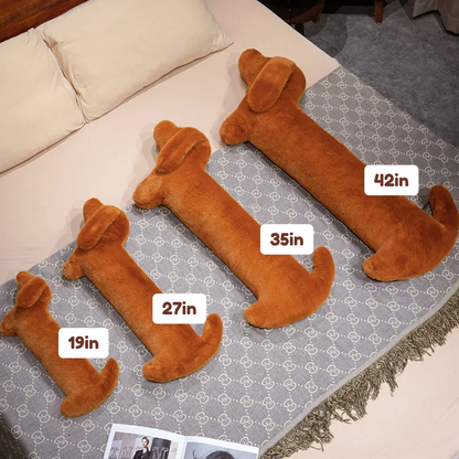 Long Snuggle Dachshund Sausage Dog Plushie
